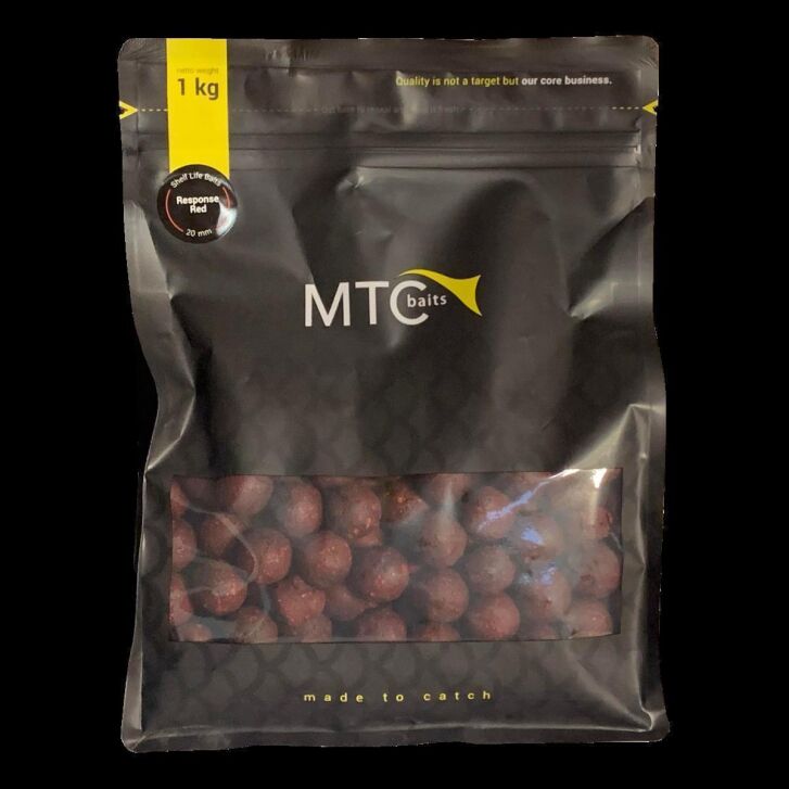 MTC Baits Boilie Response Red - 5 kg - 16 mm