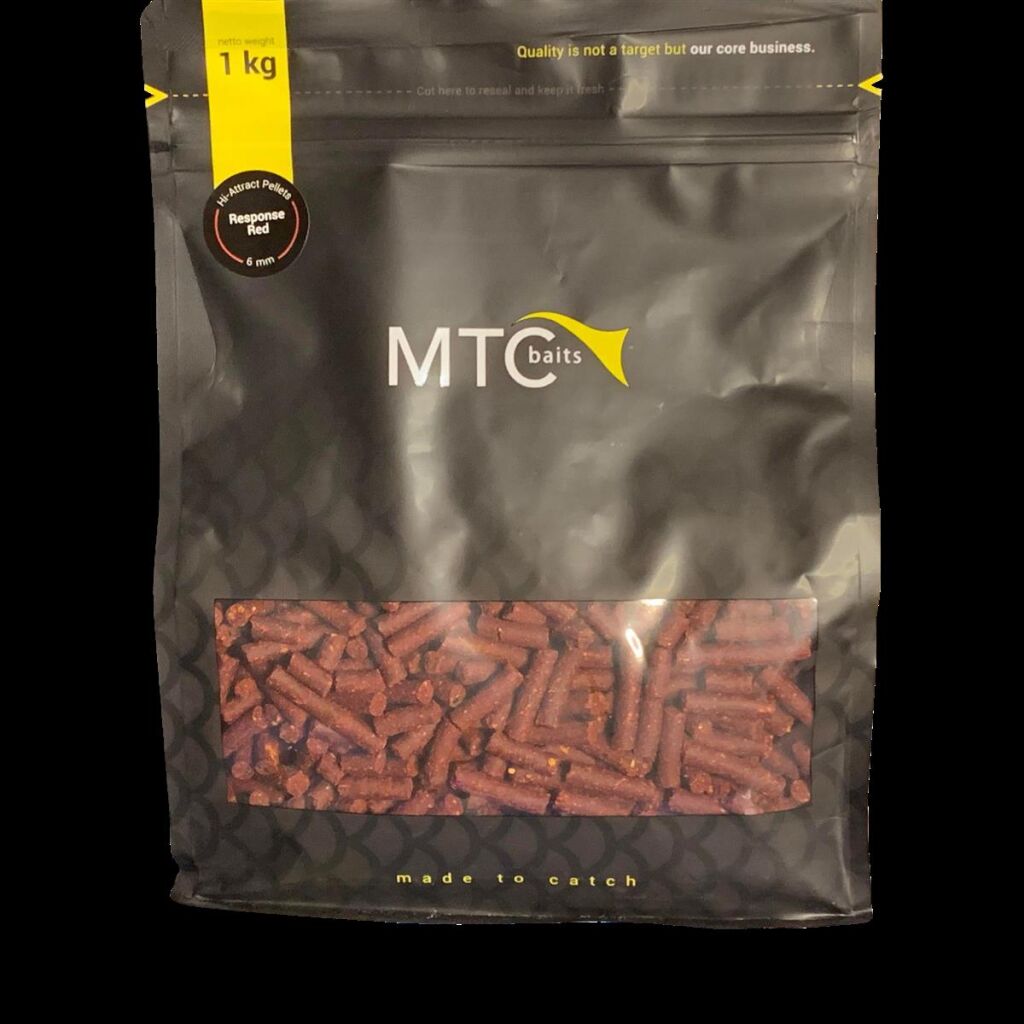 MTC Baits Pellets Response Red - 1 kg - 6 mm