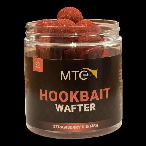 MTC Baits Hookbait Wafter Strawberry Big Fish - 24 mm