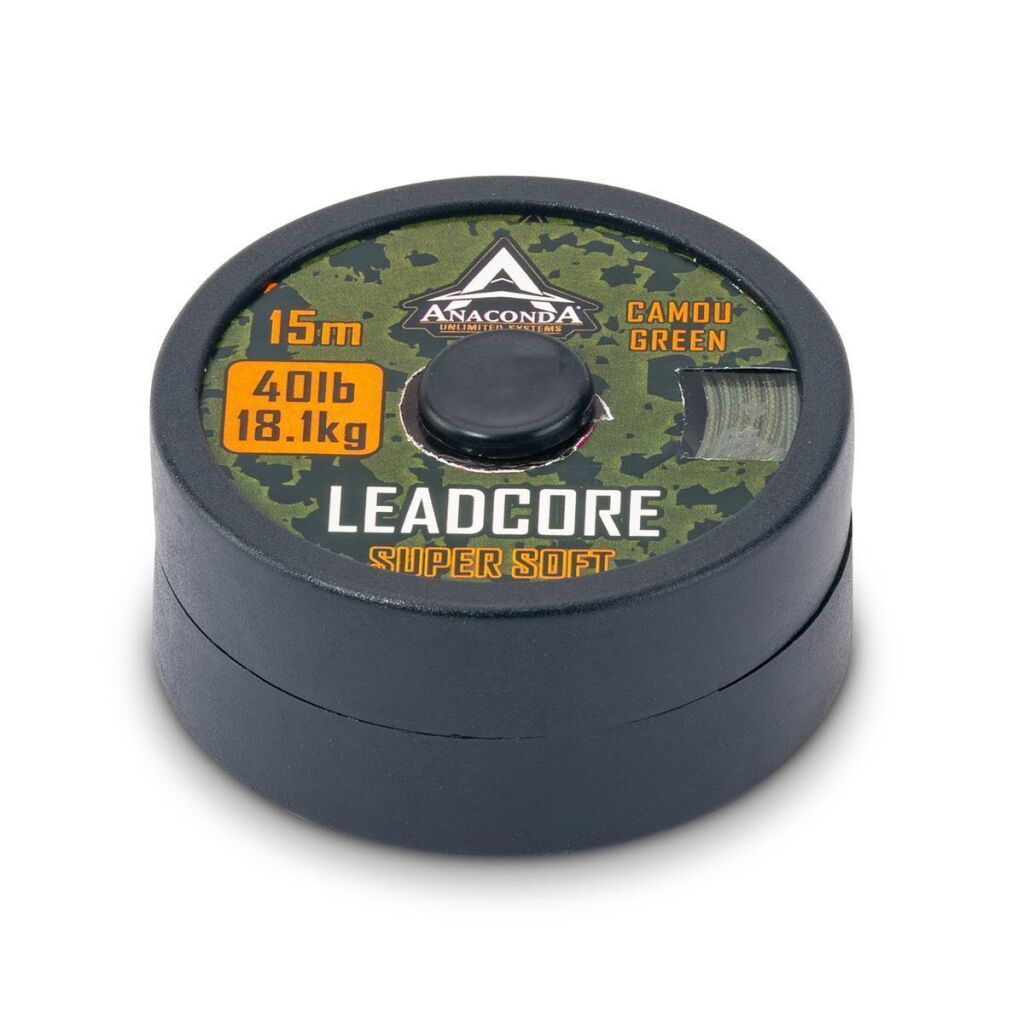 Anaconda Super Soft Leadcore Camou Green 15m/50lb- 22,7kg