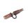 Anaconda Jungle Brown Heavy Duty Lead Clip Set 5pcs.
