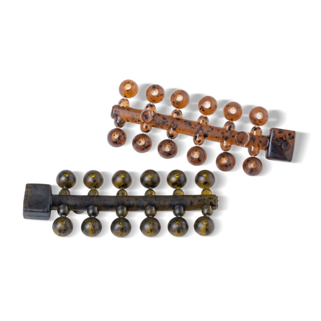 Anaconda Jungle Tapered Holes Beads