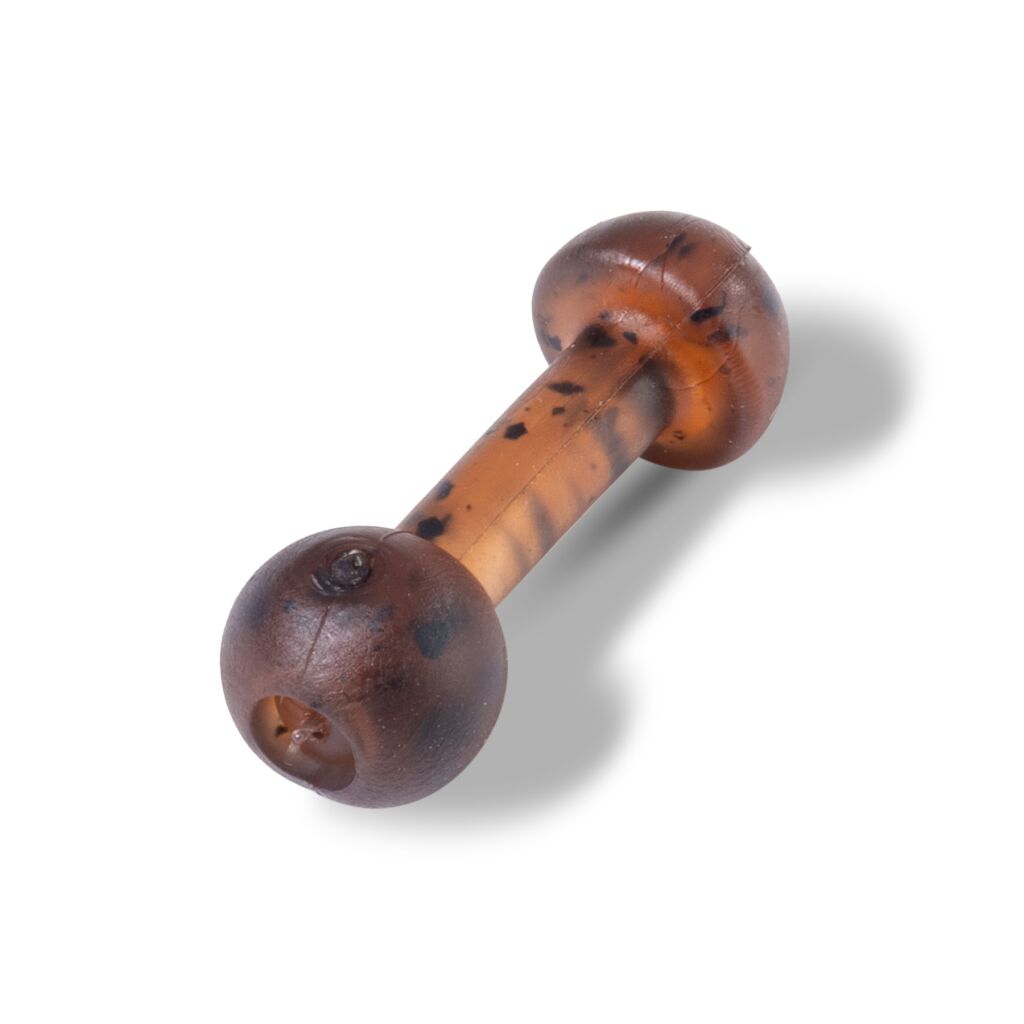 Anaconda Jungle Brown Heli-Chod Beads 10pcs.