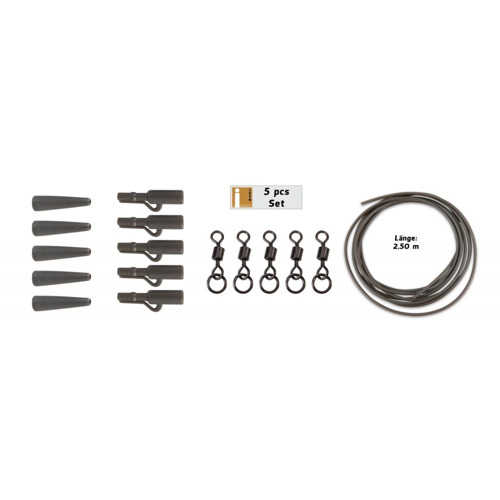 Anaconda 360° Flex Ring Swivel Saftey Clip Power Pack 5 Kits Brown
