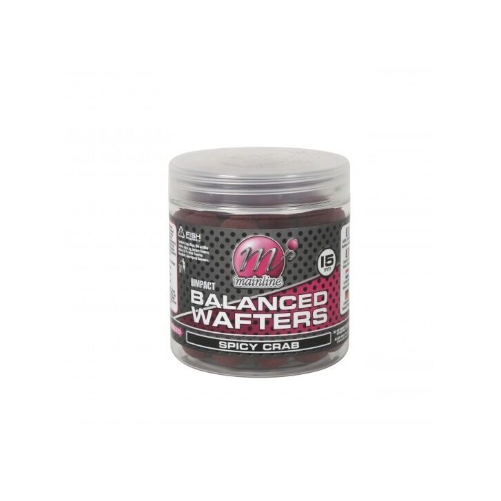 Mainline High Impact Balanced Wafters Spicy Crab 15mm