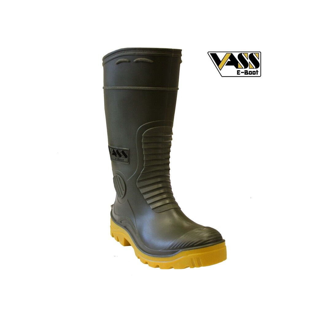 Vass E Boot Khaki/Yellow
