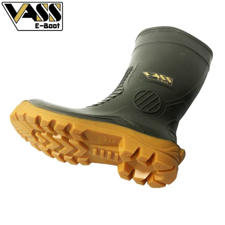 Vass E Boot Khaki/Yellow Size 44 UK 10