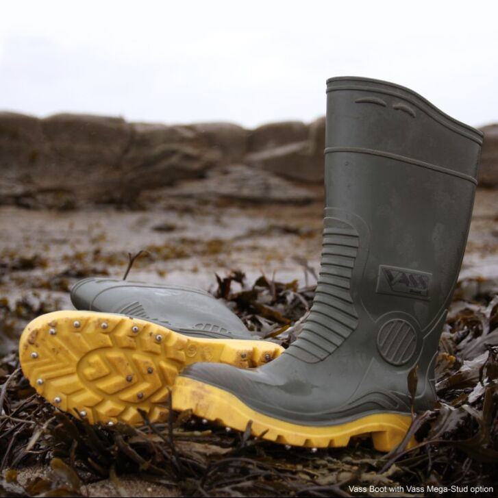Vass E Boot Khaki/Yellow Size 47 UK 13