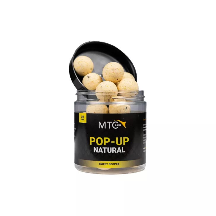 MTC Baits Pop-Up Natural Sweet ScopeX - 16 mm