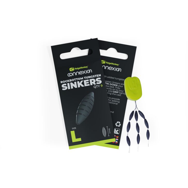 RidgeMonkey Connexion Rock Bottom Sinkers Small