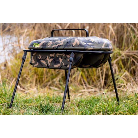 RT4 / RT7 Baitboat Pod COMPACT Edelstahl schwarz
