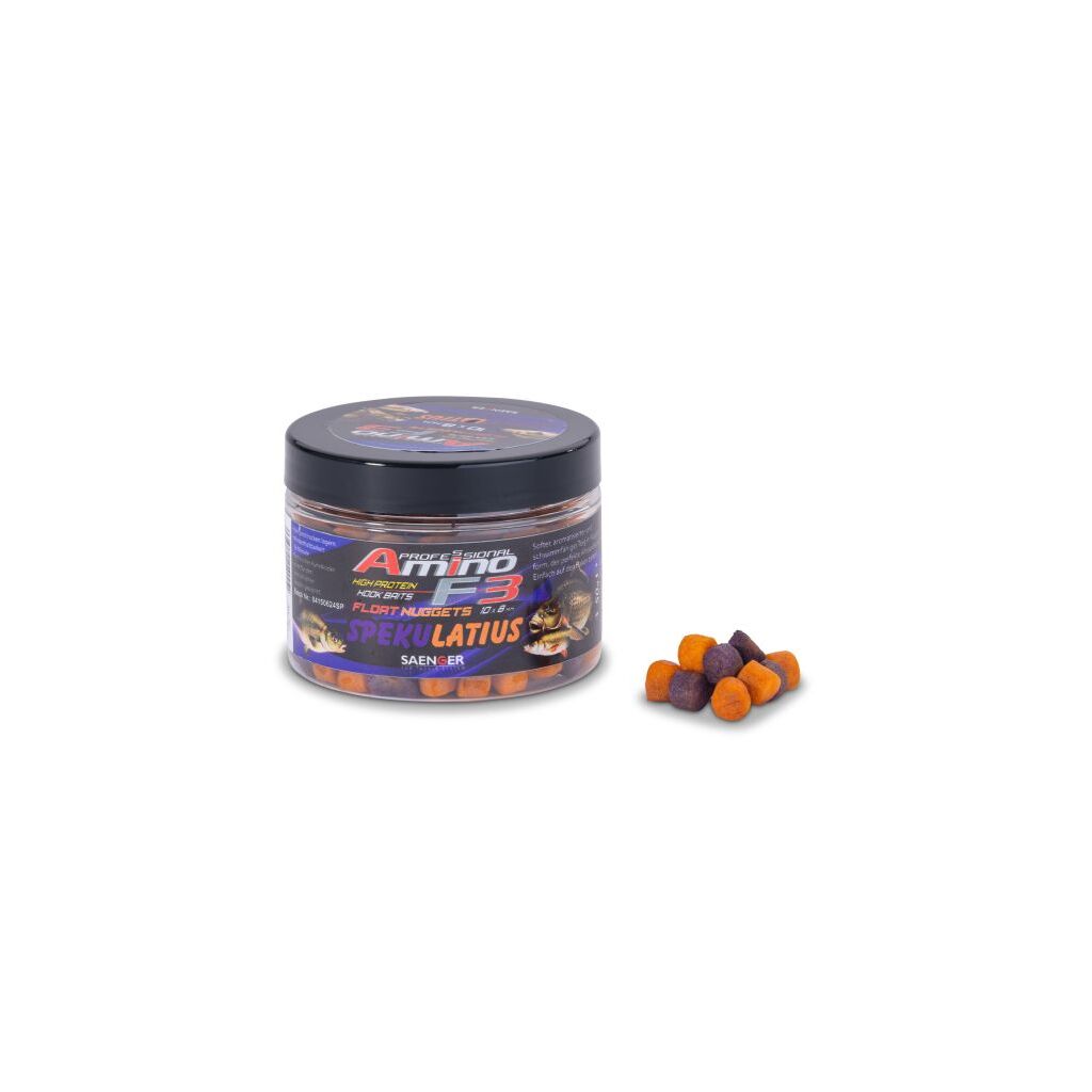 Saenger Amino F3 Midi Float Nuggets Sp.Halibut 50g/10x8mm