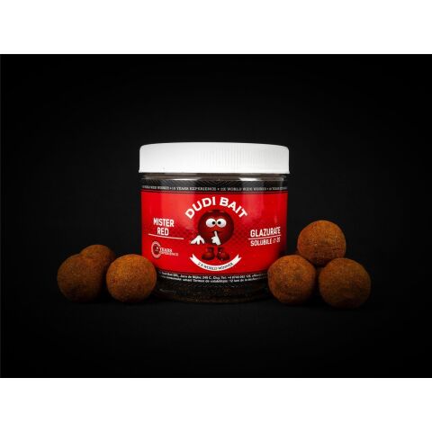 Dudi Bait Hookbait Mister Red Super Hot ummantelt 20 mm...