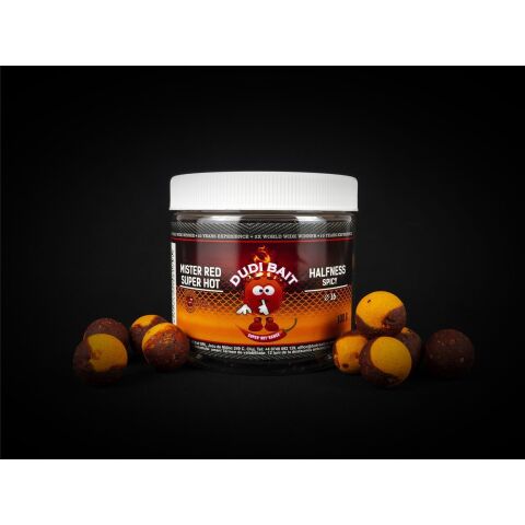 Dudi Bait Mister Red Super Hot HALFNESS Wafters Spicy...