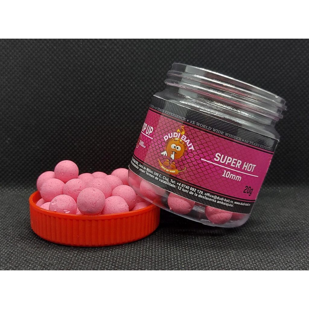 Dudi Bait Pop Up Mister Red Super Hot 10 mm