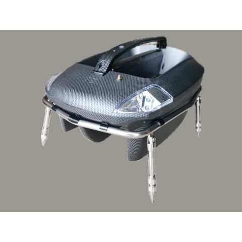 New Direction ND2 Baitboat Pod DELUXE Edelstahl Silber...