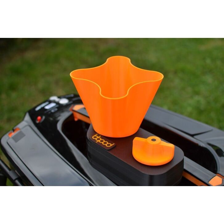 Trichter Hurricane Futterschleuder Jägermeister (Orange)