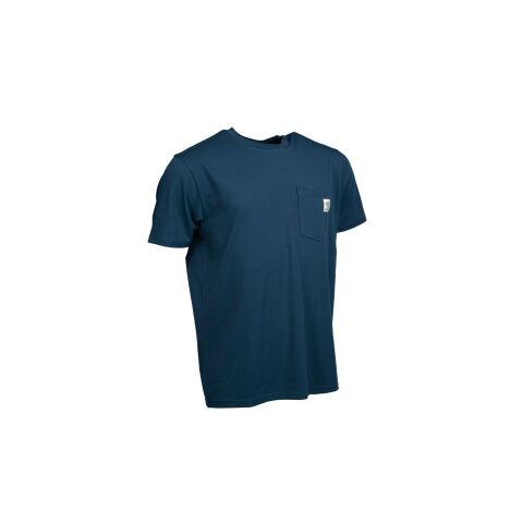 Nash Make It Happen Badge Pocket T Shirt Navy Blue XXL