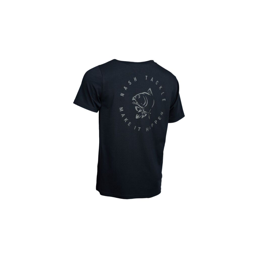 Nash Make It Happen Carp Logo T Shirt Ecru 2-XL