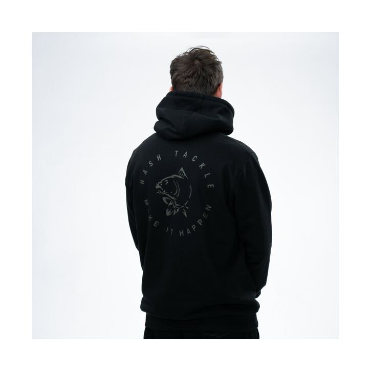 Nash Make It Happen Carp Logo Hoody Black M