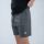 Nash Make It Happen Badge Shorts Grey Marl XL