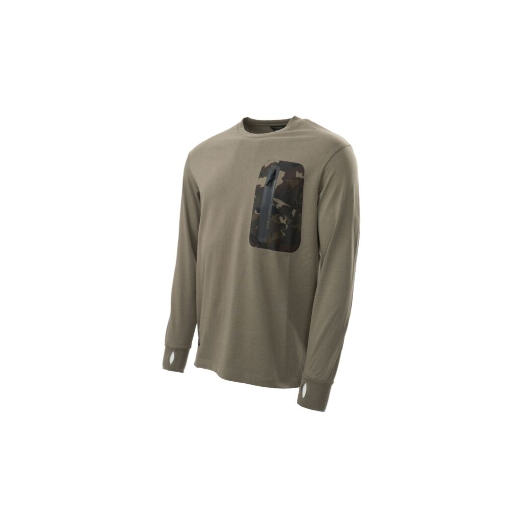 Nash ZT HD Long Sleeve T Shirt Green S