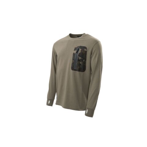 Nash ZT HD Long Sleeve T Shirt Green XXL