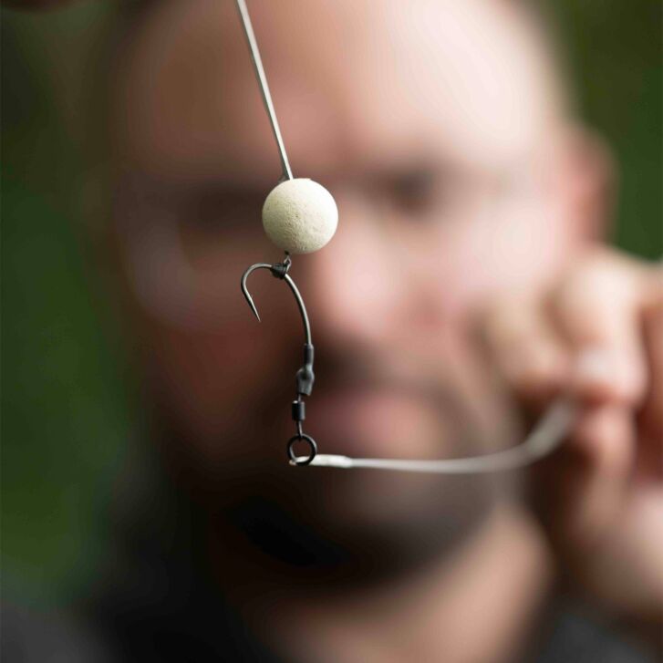 RidgeMonkey FluoroCast Fused Booms with QC Rotator Swivel 7” 18cm