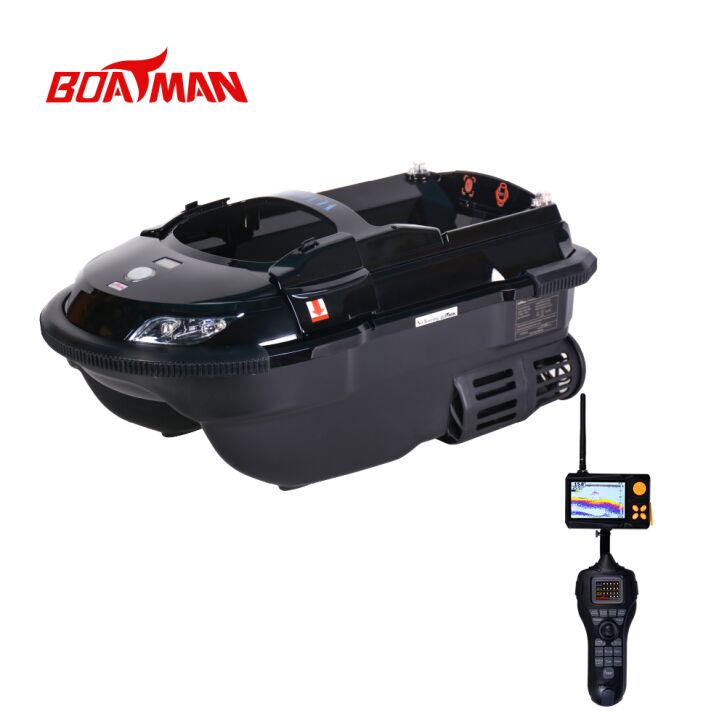 Boatman Vulcan Pro V2 Schwarz mit GPS und Echolot