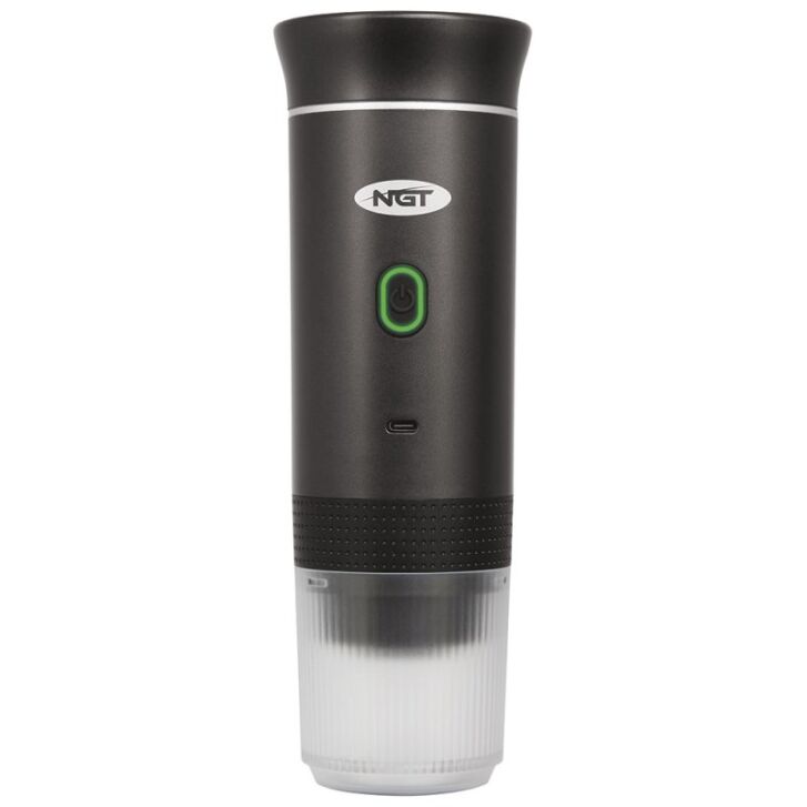 NGT Tragbare elektrische Espresso Maschine mit Heizfunktion