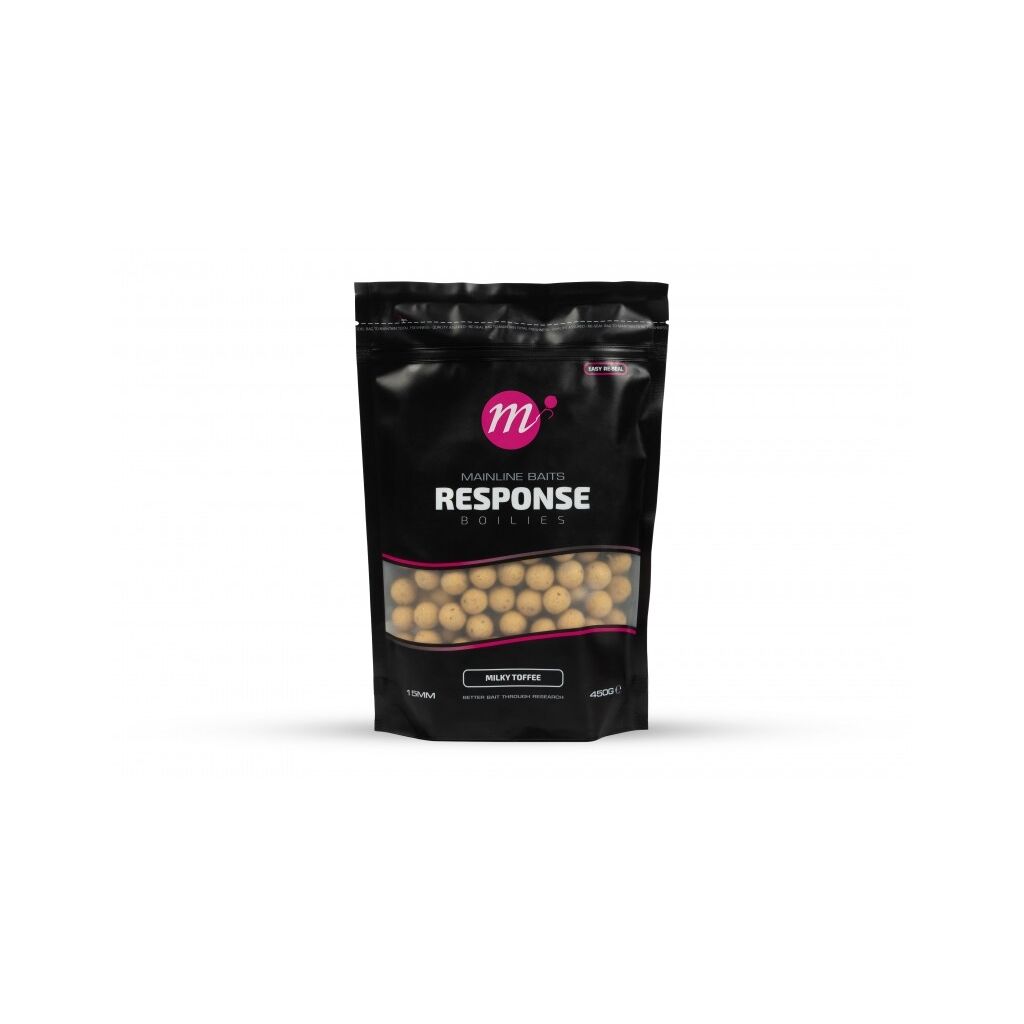Mainline Response Milky Toffee - 15mm Standard Pack 450g | Boilies