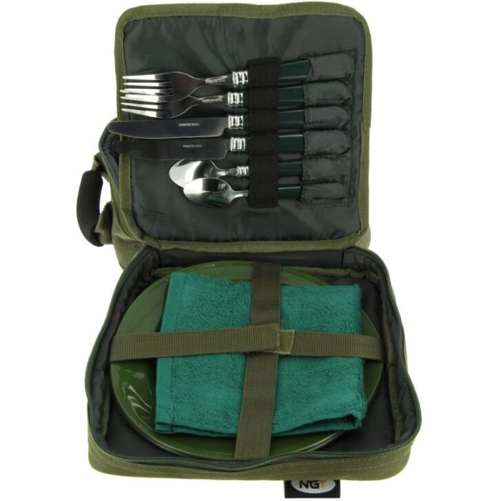 NGT Besteck und Geschirr Set Deluxe