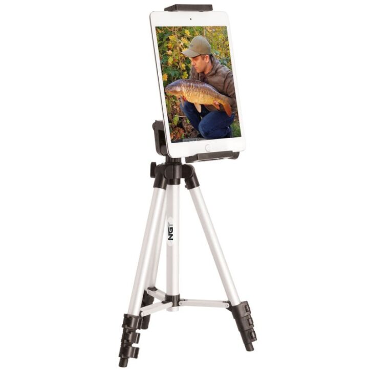 NGT Tripod mit Universal für Halterung Handy / Tablet / Lampe