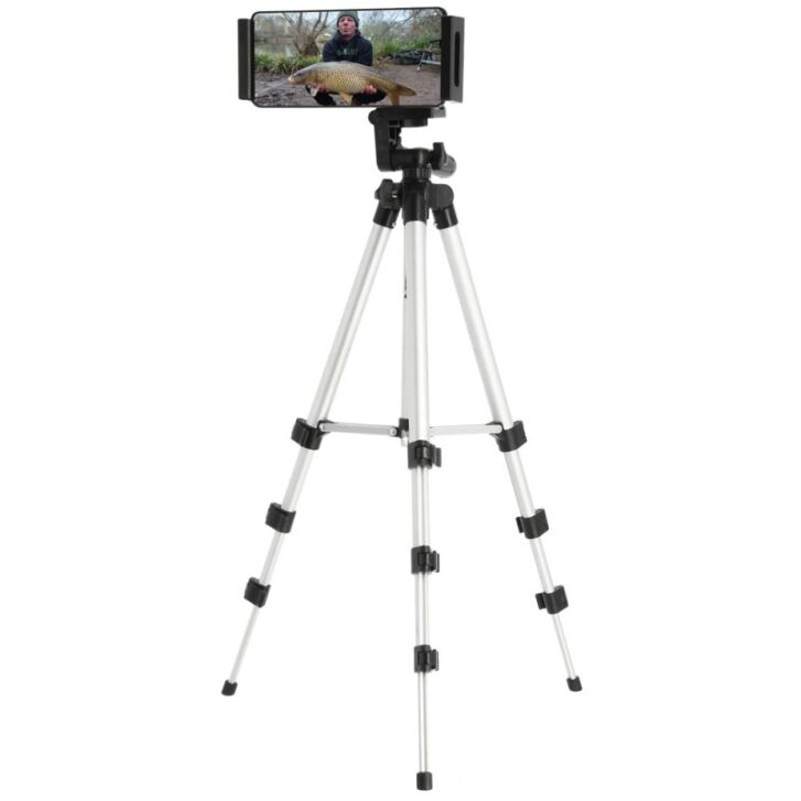NGT Tripod mit Universal für Halterung Handy / Tablet / Lampe