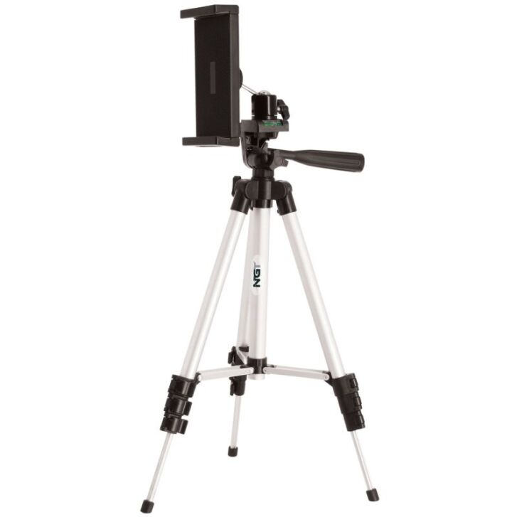 NGT Tripod mit Universal für Halterung Handy / Tablet / Lampe