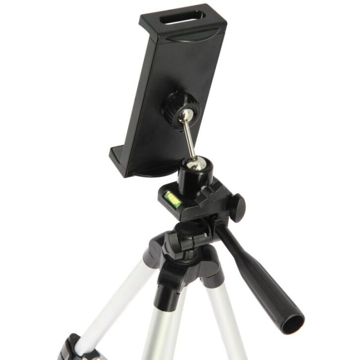 NGT Tripod mit Universal für Halterung Handy / Tablet / Lampe