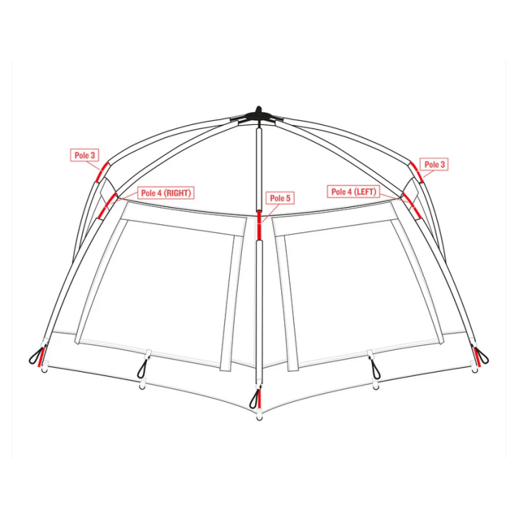 Trakker Tempest Bivvy 150 Pole 4 (Right)