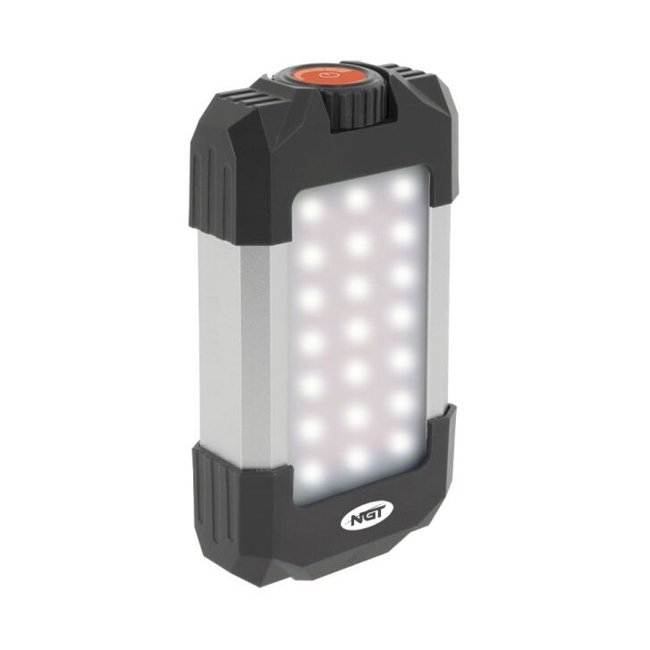 NGT Multifunktionales 24 LED-Licht mit 10400mAh Powerbank und Case