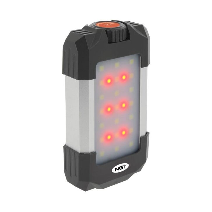 NGT Multifunktionales 24 LED-Licht mit 10400mAh Powerbank und Case