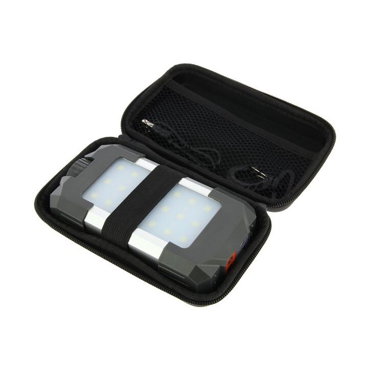 NGT Multifunktionales 24 LED-Licht mit 10400mAh Powerbank und Case