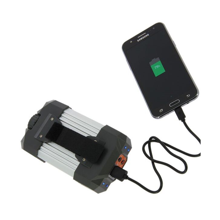 NGT Multifunktionales 24 LED-Licht mit 10400mAh Powerbank und Case