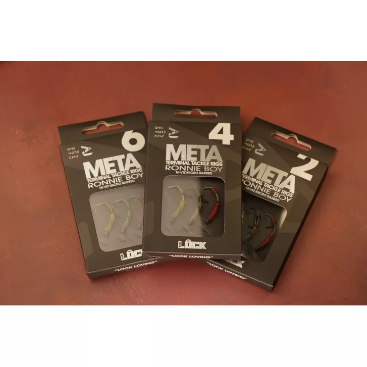 One More Cast Lock Hook Ronnie Boys Hi-Viz Pack Size 4 Barbed