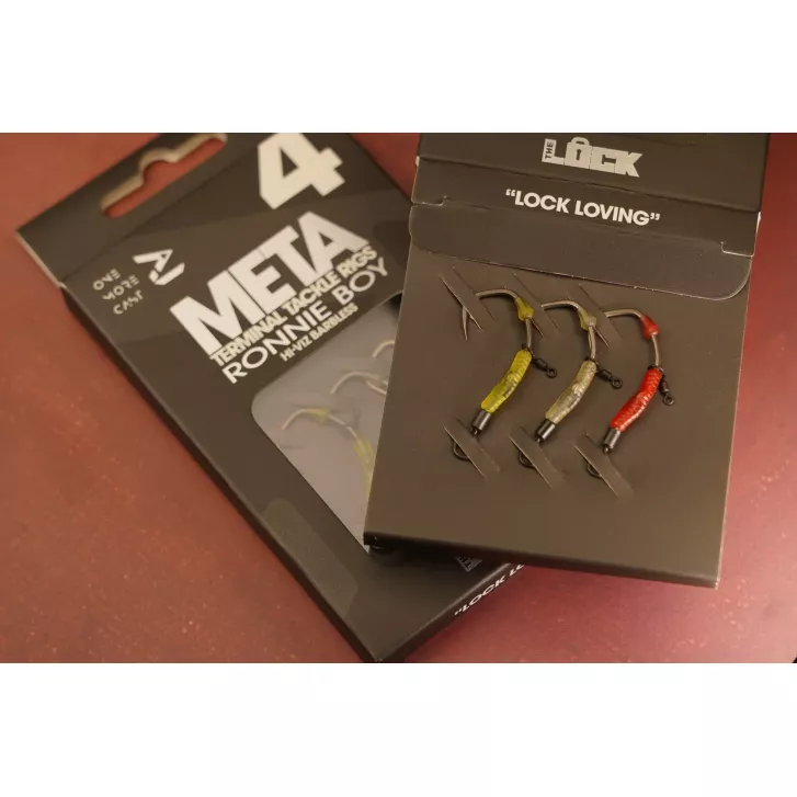 One More Cast Lock Hook Ronnie Boys Hi-Viz Pack Size 4 Barbed