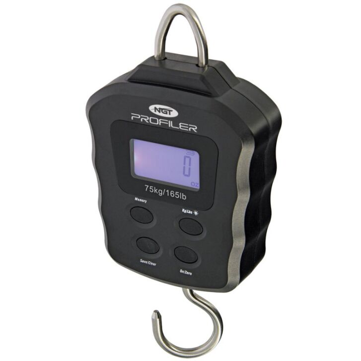 NGT Profiler Waage - Digital 165lb / 75kg mit Neoprenetasche