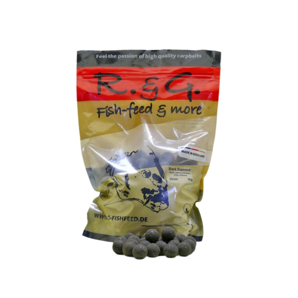 R&G Boilies Black Diamond 2,5Kg 16mm