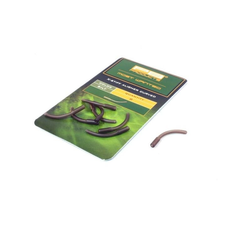 PB Products X-Stiff Curved Aligners Hakengröße 1-4 Silt 8 Stück