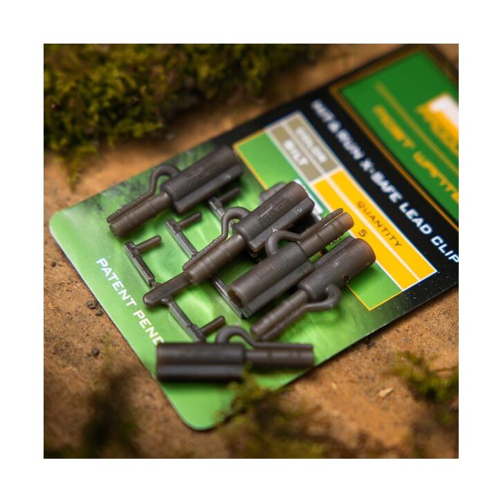 PB Products Hit & Run X-Safe Leadclip Silt 5 Stück