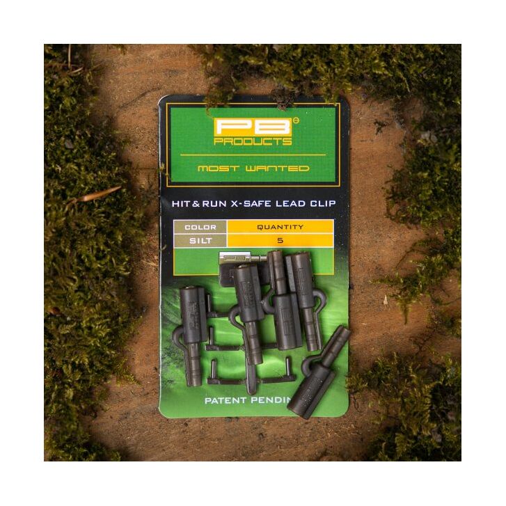 PB Products Hit & Run X-Safe Leadclip Silt 5 Stück