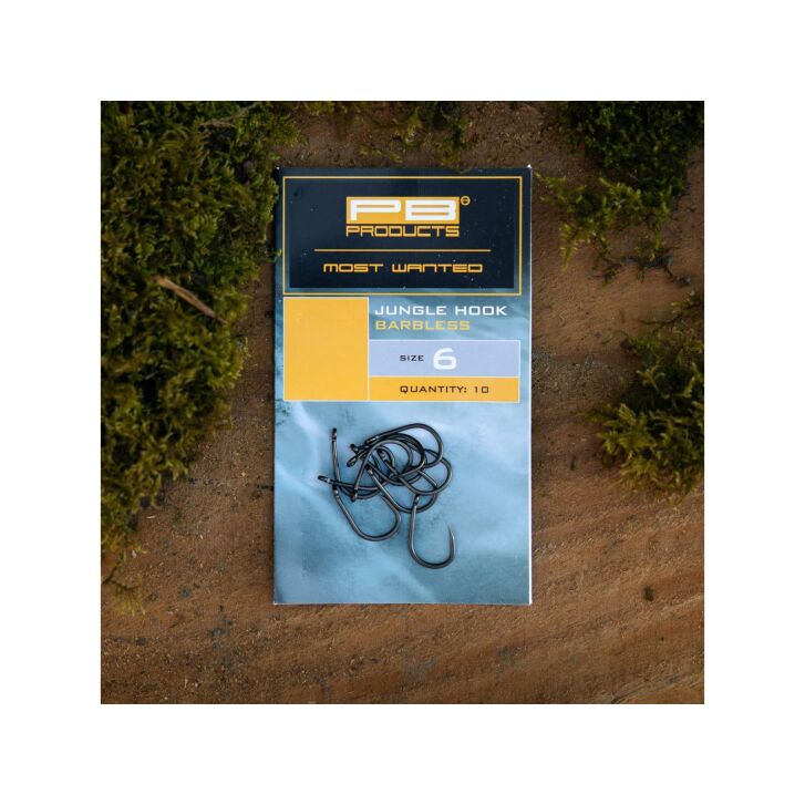 PB Products Jungle Barbless Hook DBF 10 Stück