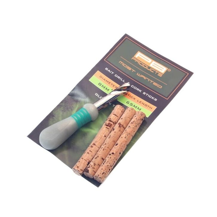 PB Products Bait Drill + Cork Sticks 3 Stück